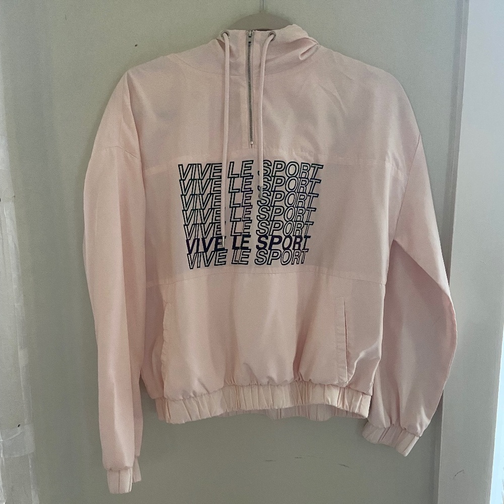 Light pink Windbreaker
